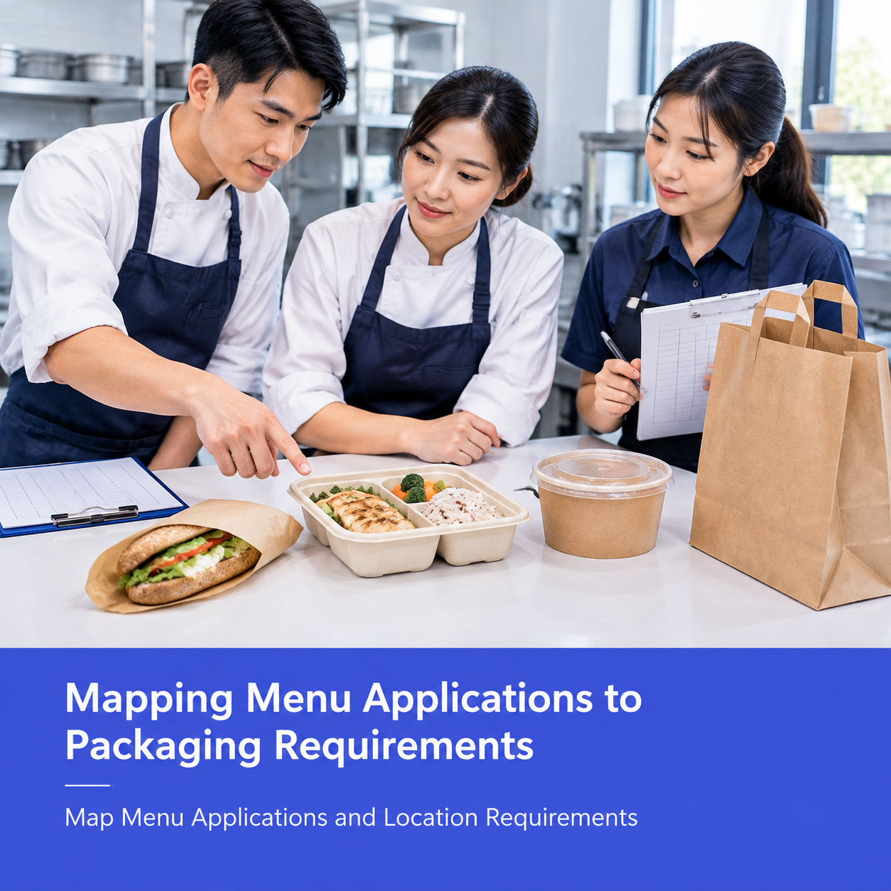 Menu applications assessed for restaurant packaging standardization across locations